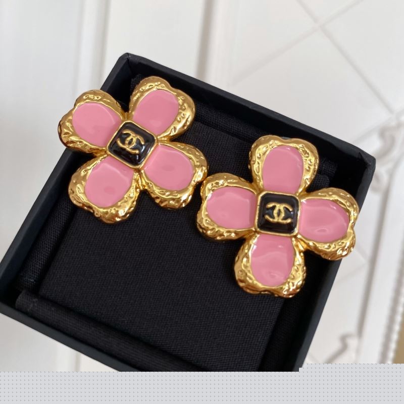 Ch*el earrings